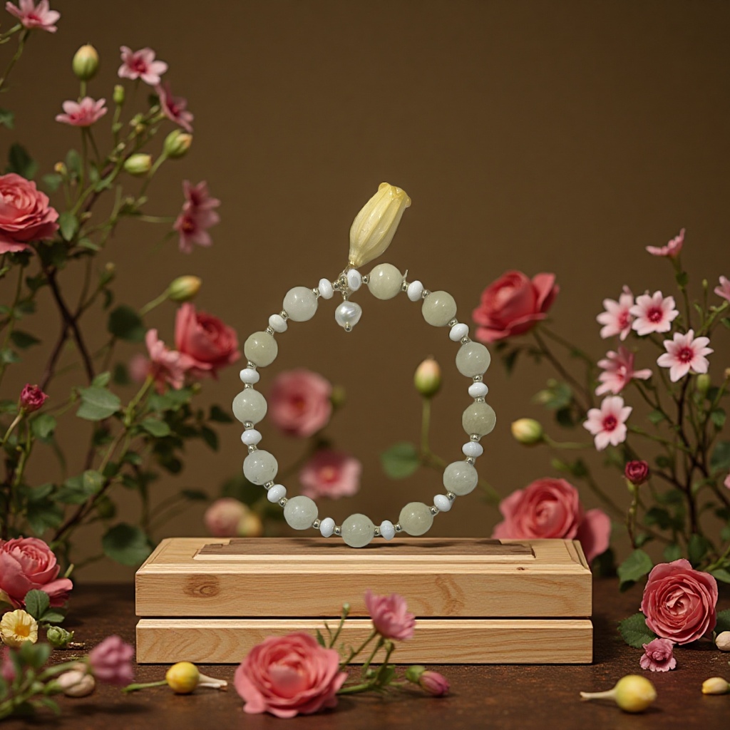 Natural crystal bracelet is a fashionable, simple and versatile accessory for women to wear daily Application Scenario