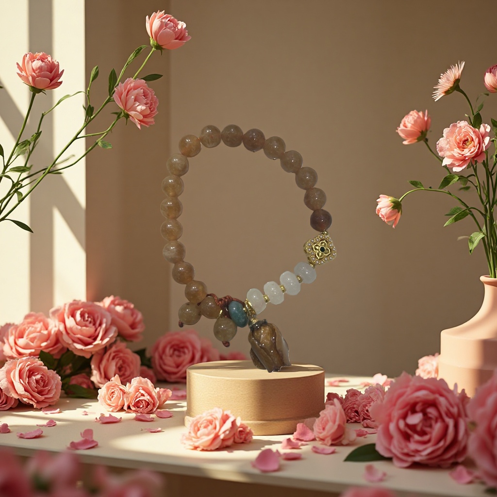 Natural crystal bracelet, exquisite, simple and fashionable accessory. A gift for your girlfriend. Girls can wear it daily. 134810395 details Picture