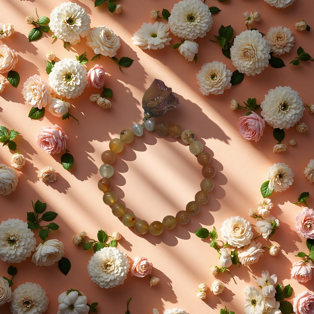 A simple and fashionable natural pearl bracelet for women as a birthday gift for your girlfriend