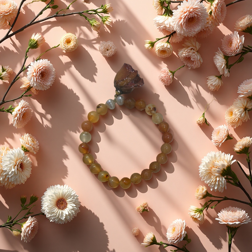 A simple and fashionable natural pearl bracelet for women as a birthday gift for your girlfriend Application Scenario