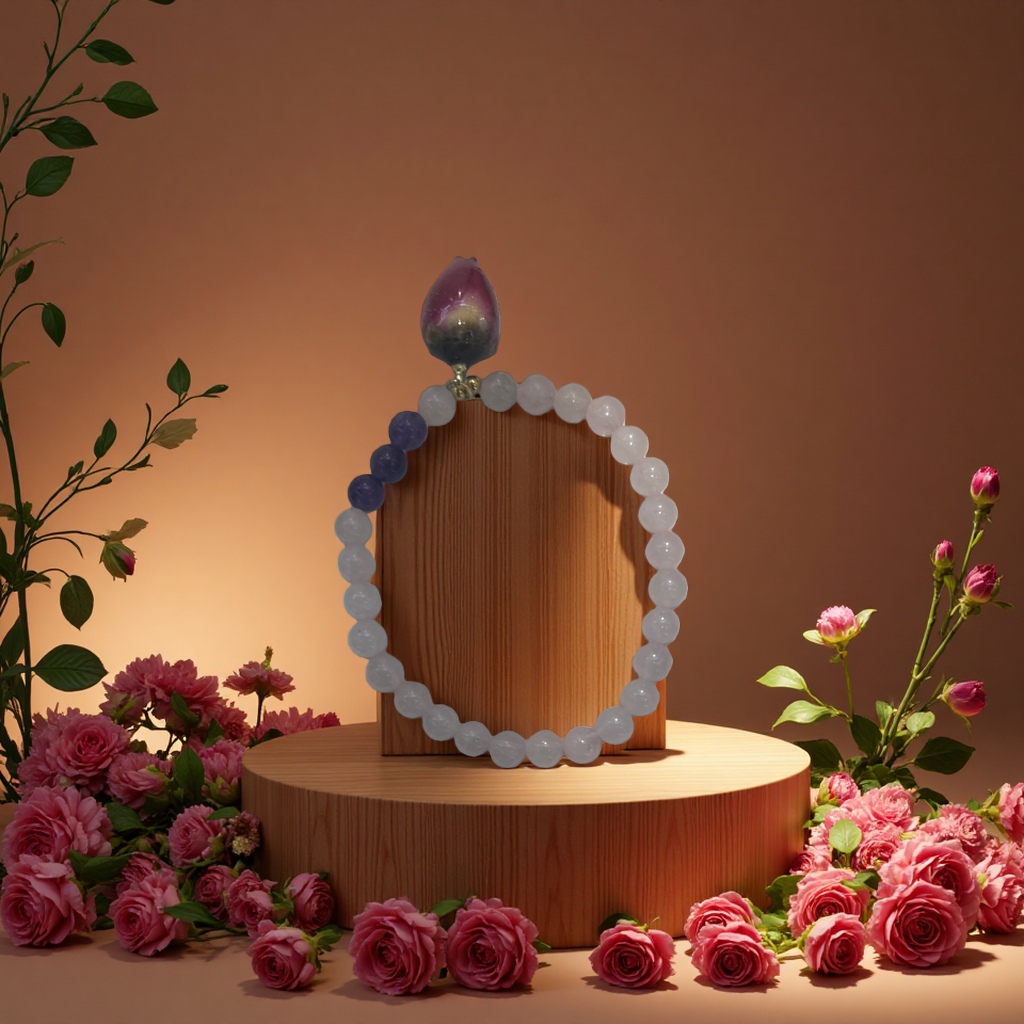 Natural pearl bracelet: Simple and fashionable women's accessory, versatile for daily wear. 135716259 Application Scenario