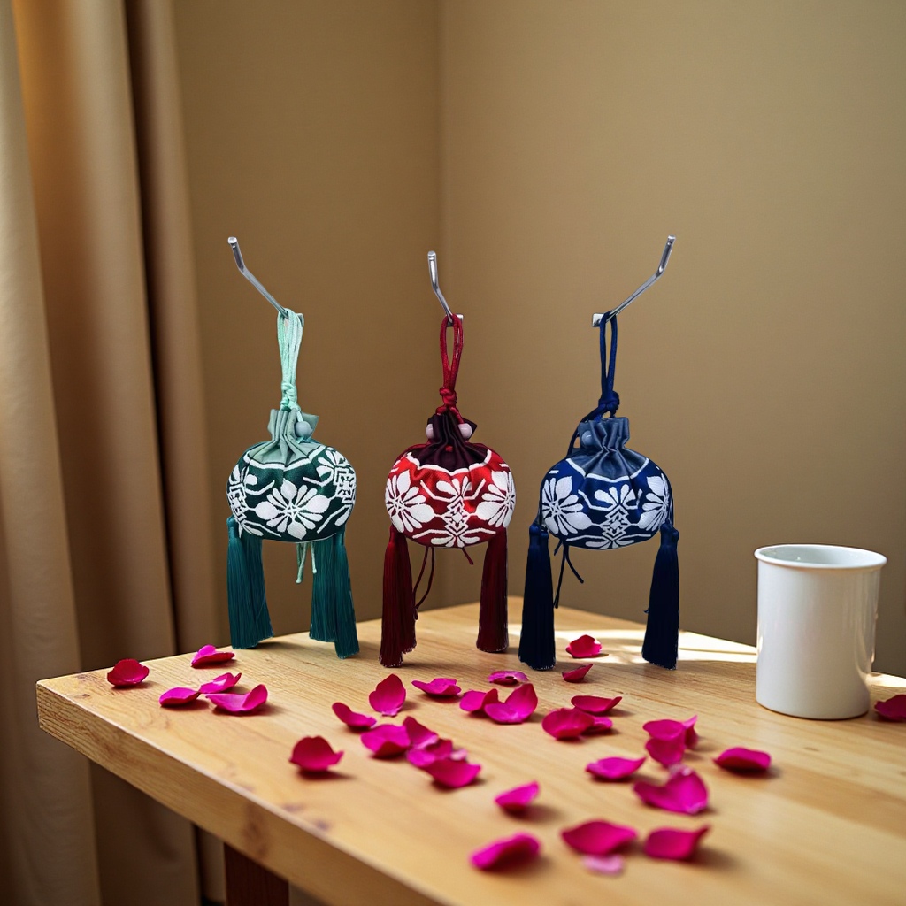 Aromatherapy pendant, sachet Application Scenario