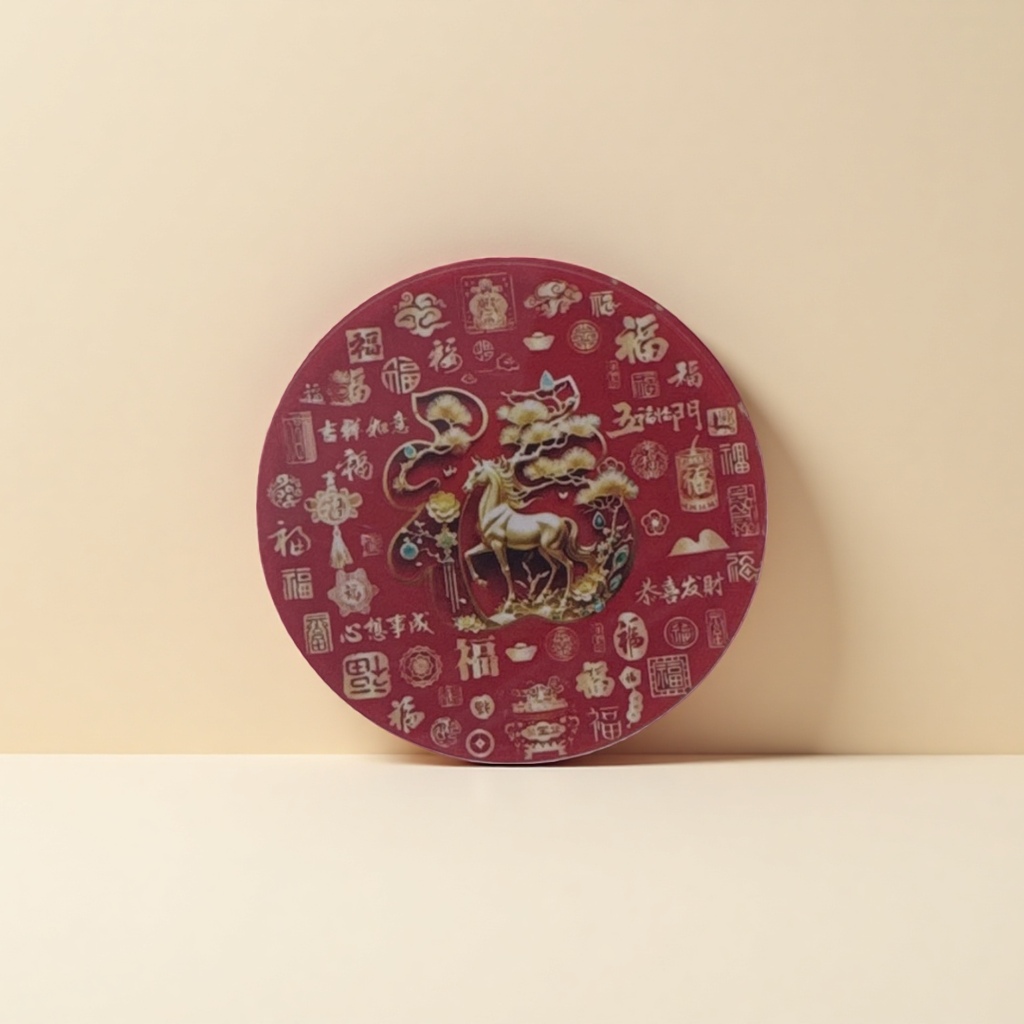 Acrylic creative fridge magnets: Simple and fashionable, customized fridge magnets for office and home decoration Application Scenario