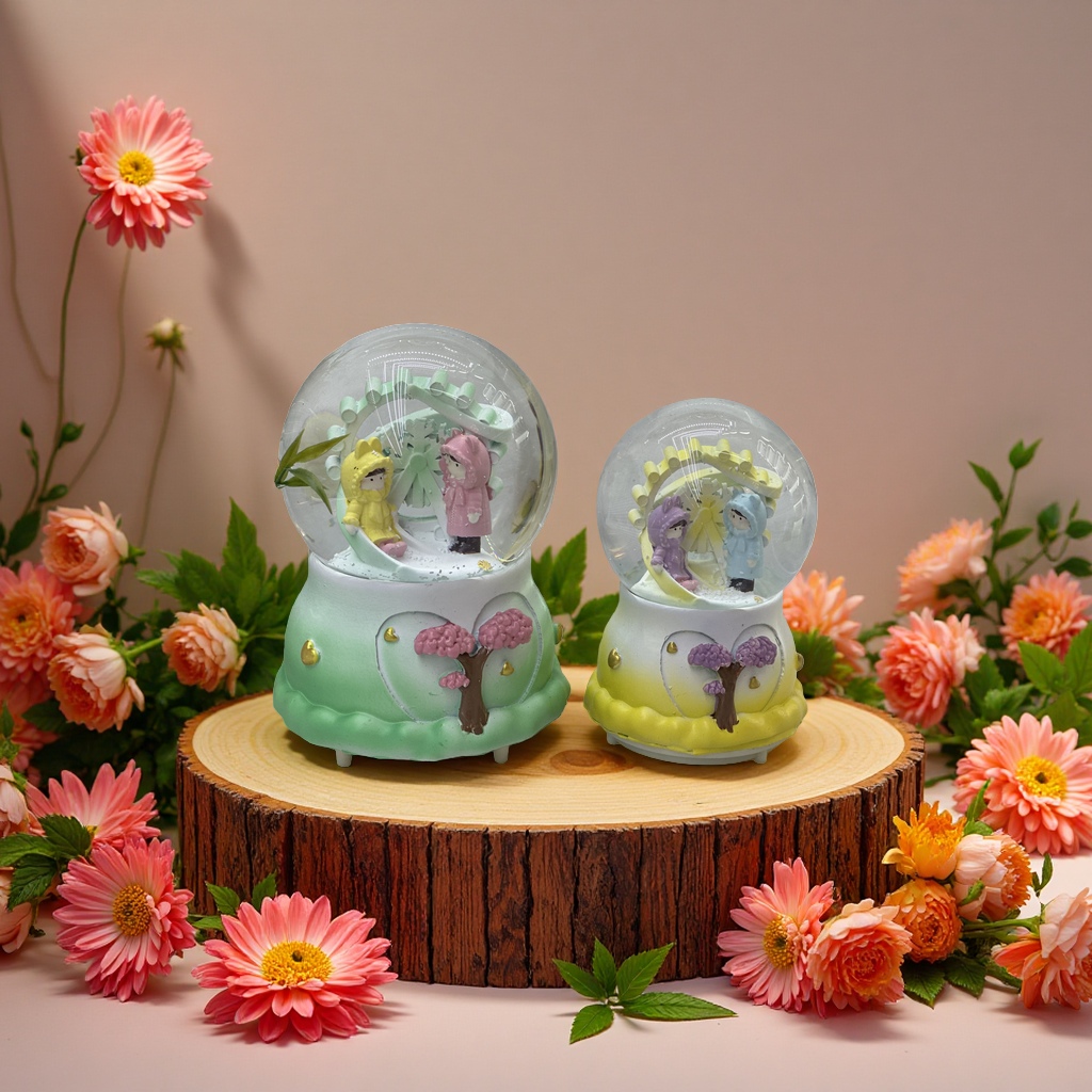 水晶球梦幻星空夜灯摆件家居装饰品客厅礼物细节图