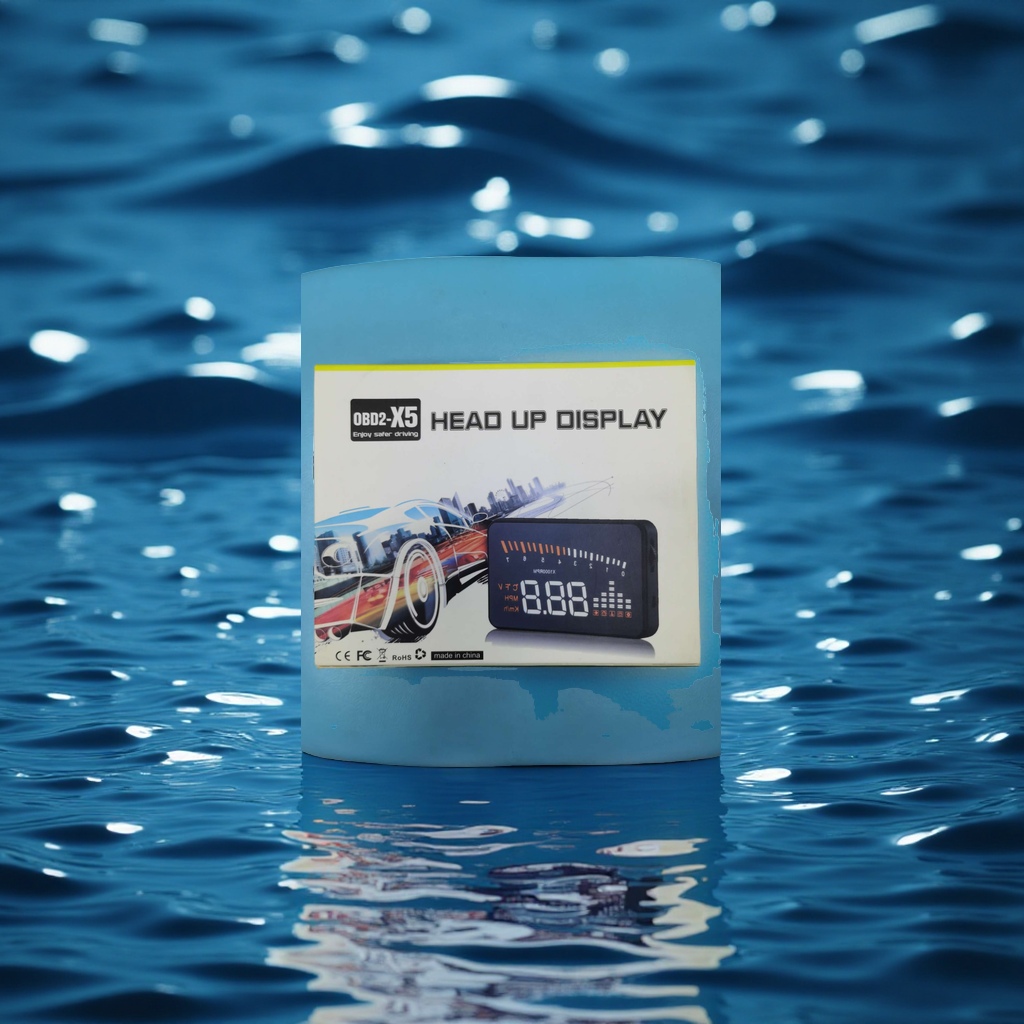 Head-up display water temperature, speed and voltage alarm details Picture