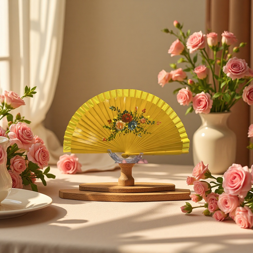 便携折叠竹制扇子 夏日清凉驱蚊防暑风扇150459012