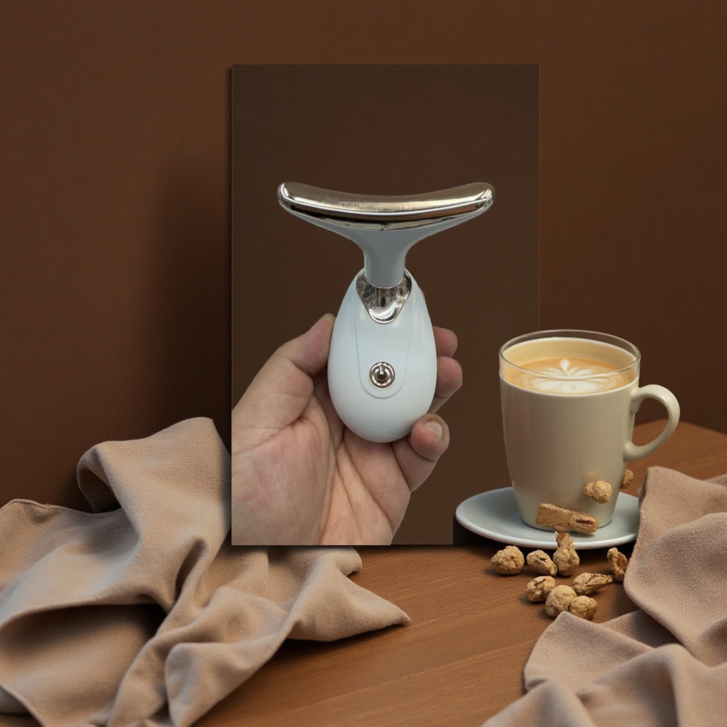 The portable neck and shoulder massage device is a perfect tool for unblocking meridians, relieving fatigue and relaxation