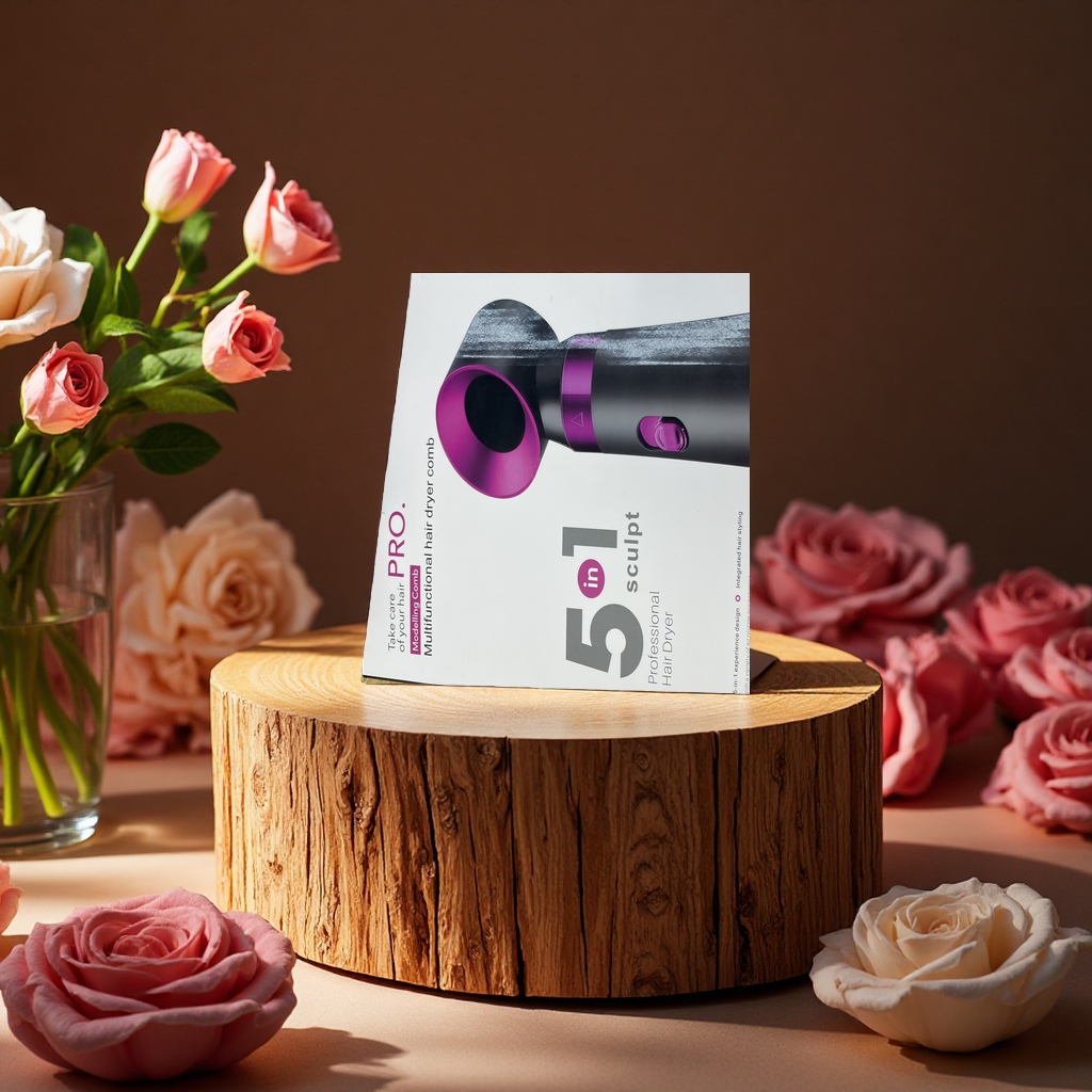 Portable high-speed hair dryer, exquisite design, hair care, silent model, 2000w high power Specification image