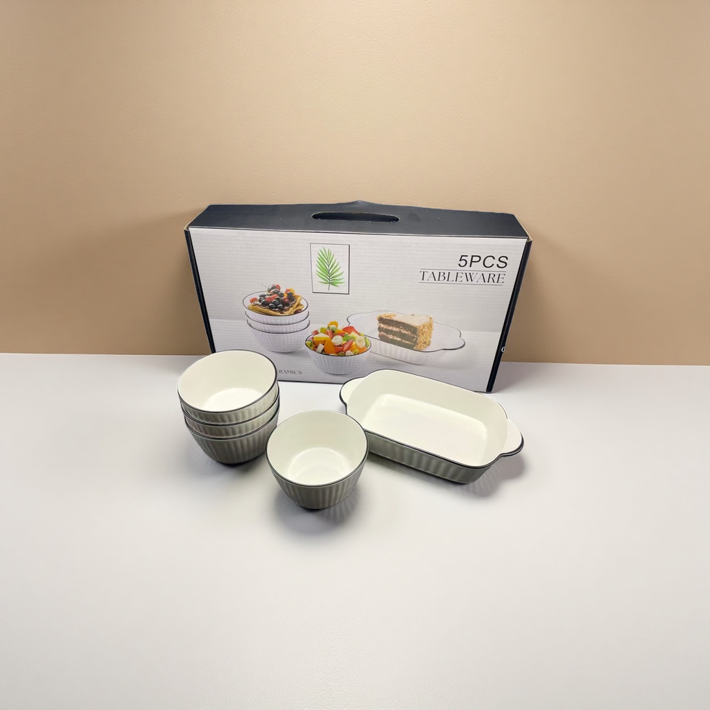 Ceramic tableware 16-head dinner plate set, ceramic bowl tableware plate details Picture