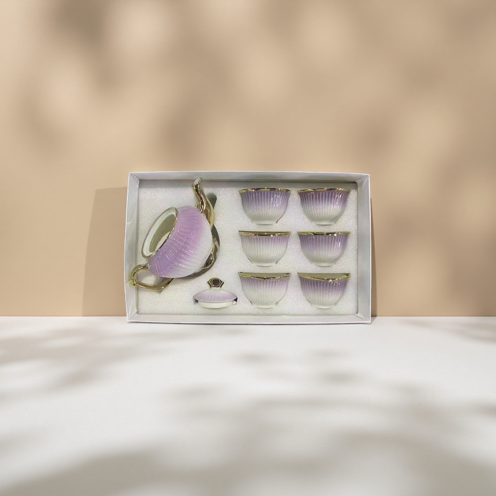 Ceramic tableware 16-head dinner plate set, ceramic bowl tableware plate combination gift box Specification image