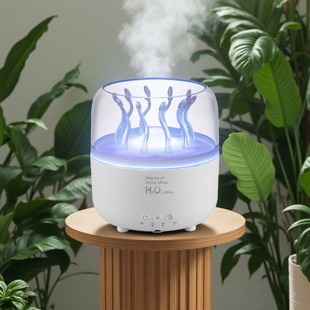 水母香薰加湿器双功能家用静音加湿