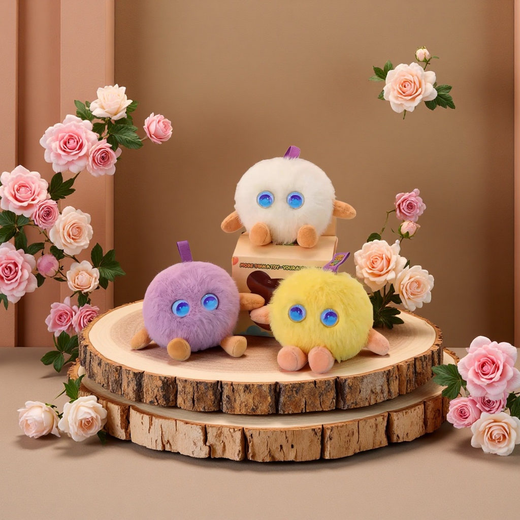 AI对话毛绒玩具智能互动陪伴儿童玩具可爱软萌 plush