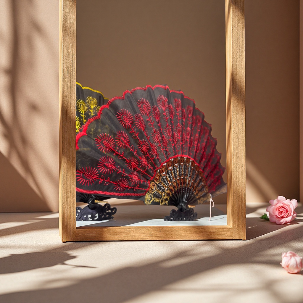 便携竹制扇子清凉降温夏日纳凉扇