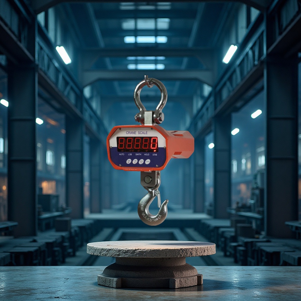 Hook scale electronic scale, 500kg to 5t, precise weighing for home and commercial use