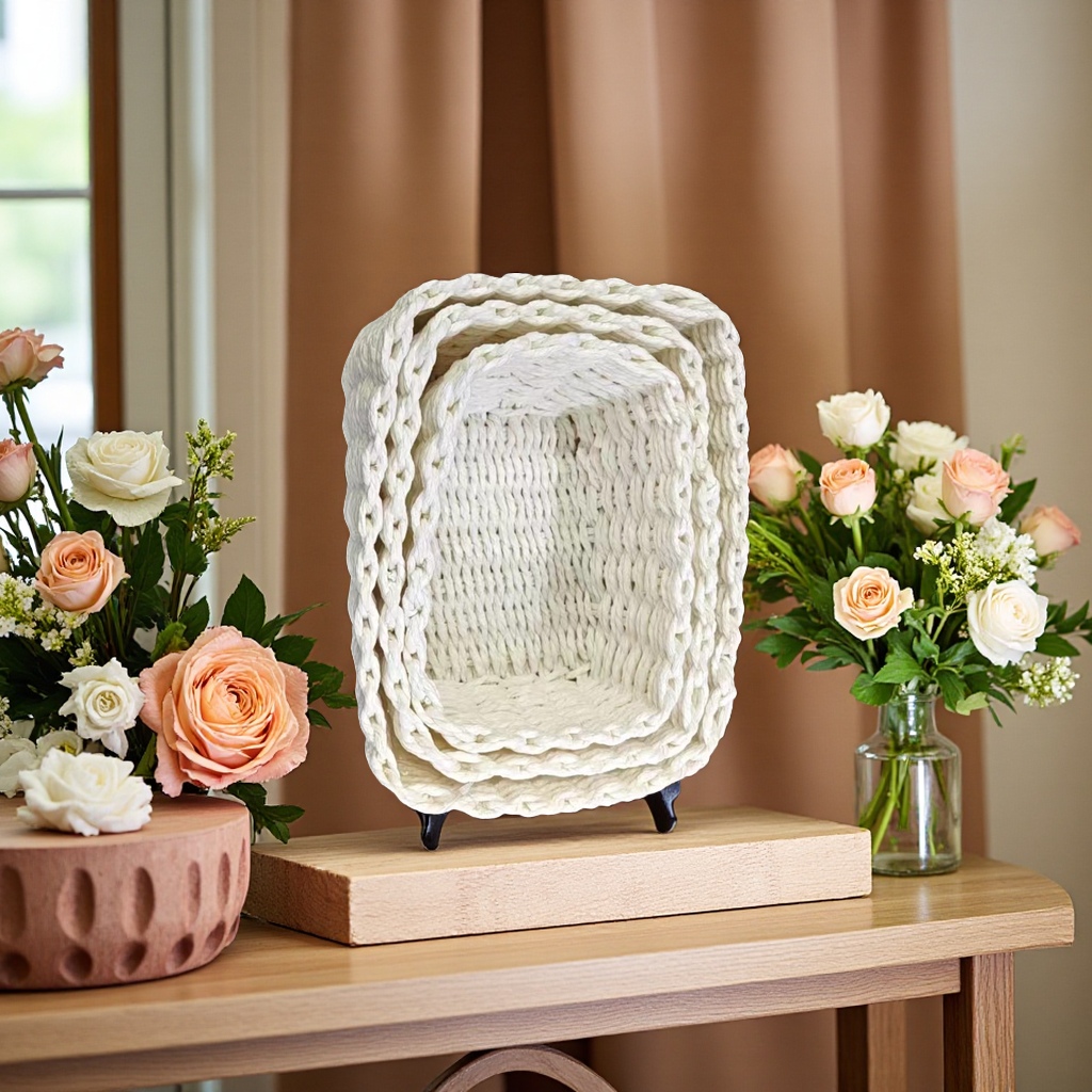 收纳篮、置物篮、收纳筐实物图