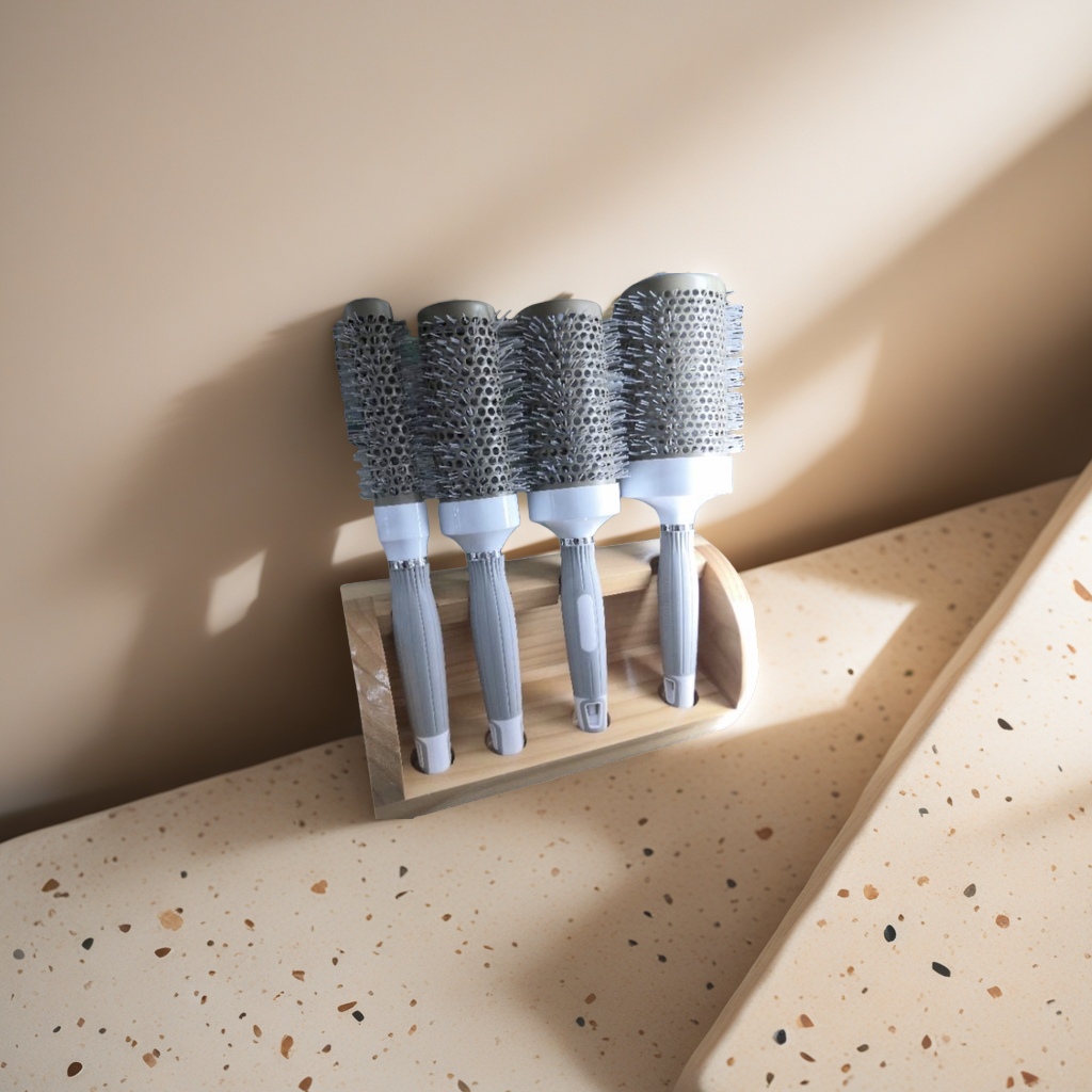 High-end comb export original order for foreign trade, anti-slip comb, massage and hair curling four-piece set details Picture