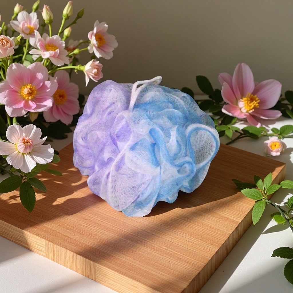 Jasmine Scented bath balls 180g, softening, exfoliating and moisturizing the skin, natural plant essence details Picture