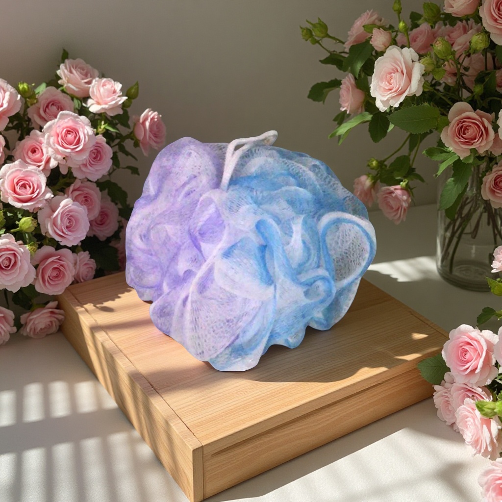 Jasmine Scented bath balls 180g, softening, exfoliating and moisturizing the skin, natural plant essence