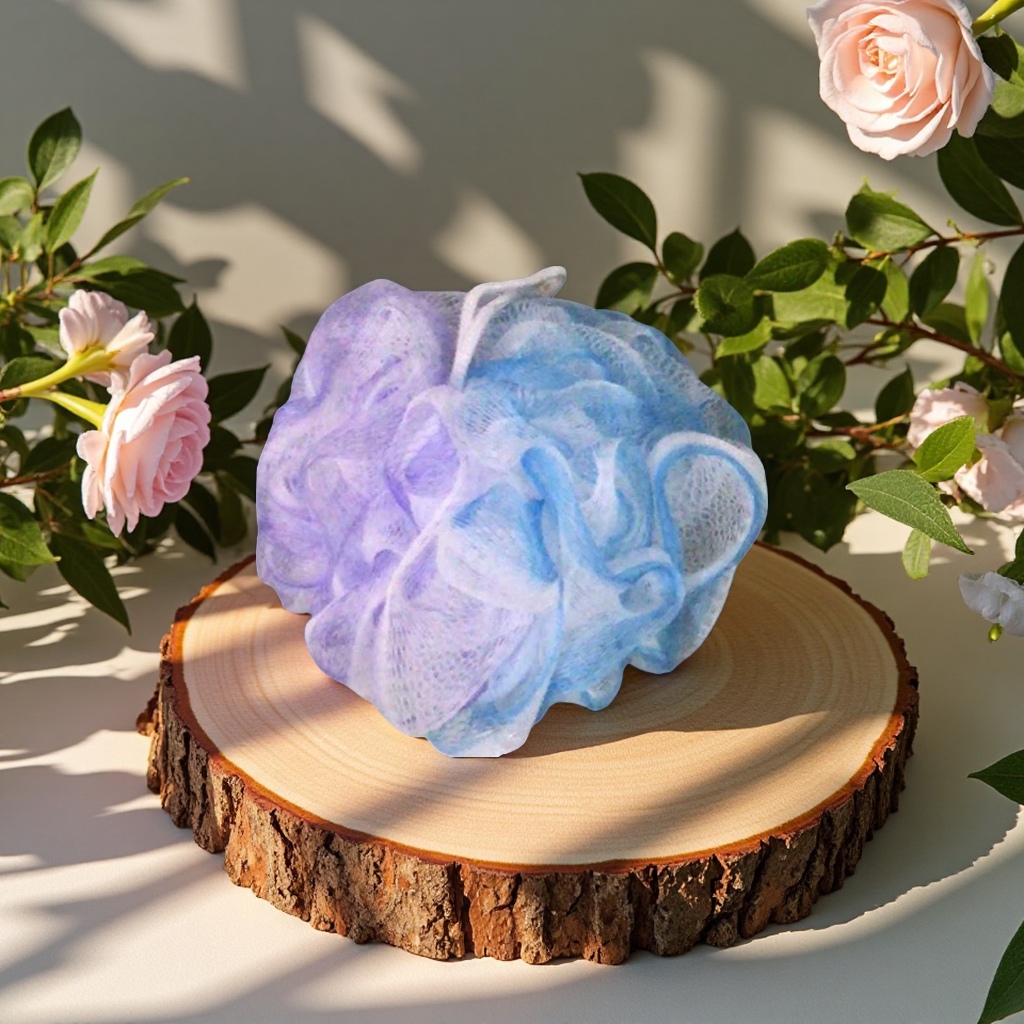 Jasmine Scented bath balls 180g, softening, exfoliating and moisturizing the skin, natural plant essence Specification image