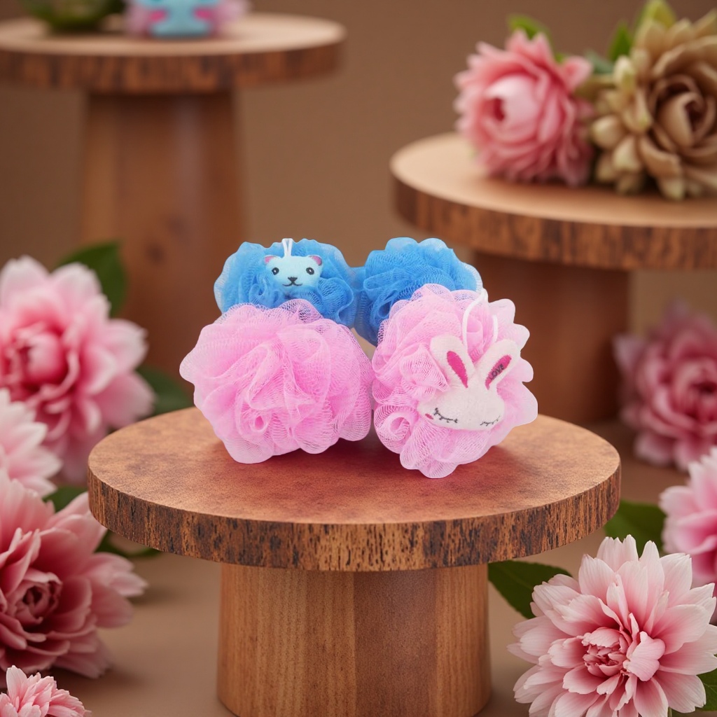 Balón de baño perfumado jazmín 180g suave exfoliante hidratante piel fresca y duradera Application Scenario