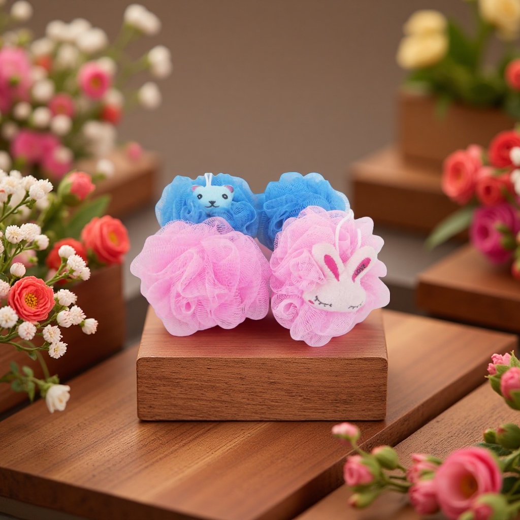 Balón de baño perfumado jazmín 180g suave exfoliante hidratante piel fresca y duradera Specification image