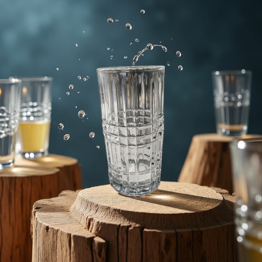 Large-capacity glass beer mugs for home use, anti-slip bottom, refreshing taste drinking cups details Picture