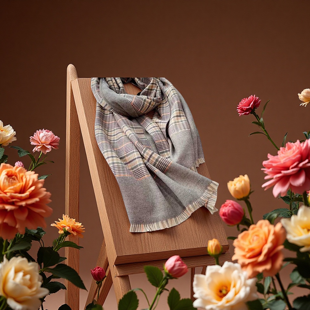 Cachemira bufanda mujer engrosamiento cálido otoño invierno nueva moda versátil elegante bufanda para mujeres details Picture