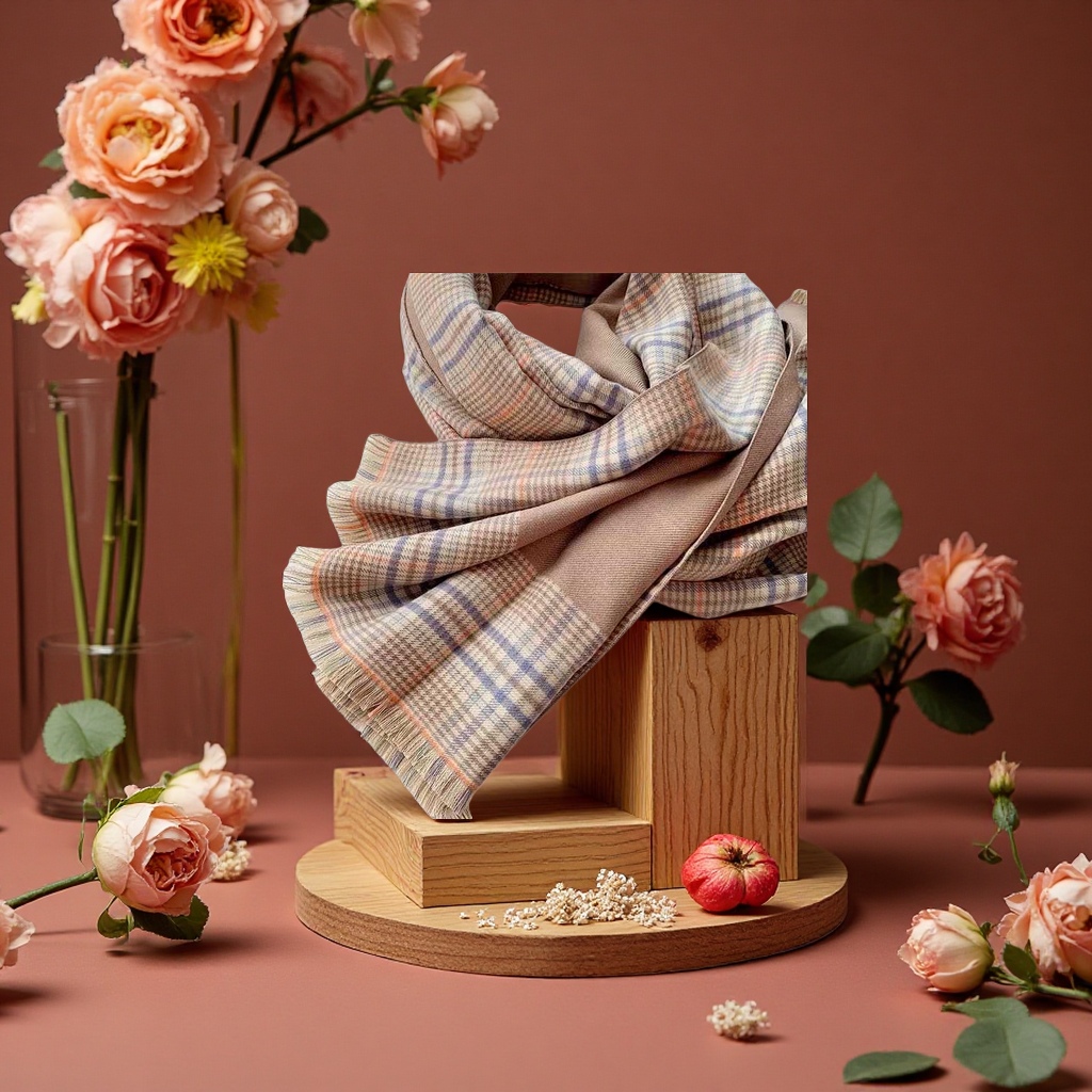 Cachemira bufanda engrosada caliente mujeres moda de invierno bufanda de mujer versátil Application Scenario