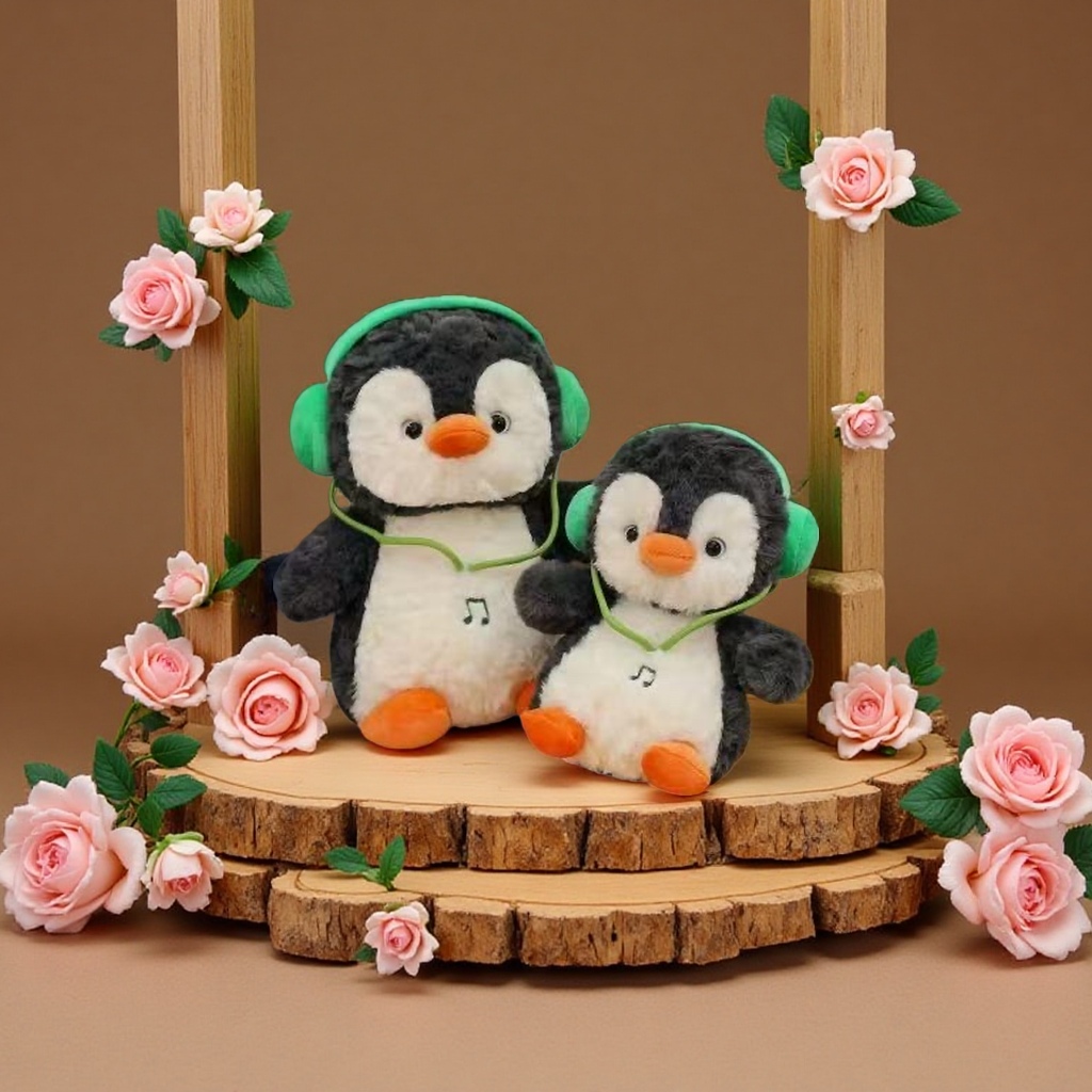 企鹅毛绒玩具可爱软萌儿童抱枕礼物 plush