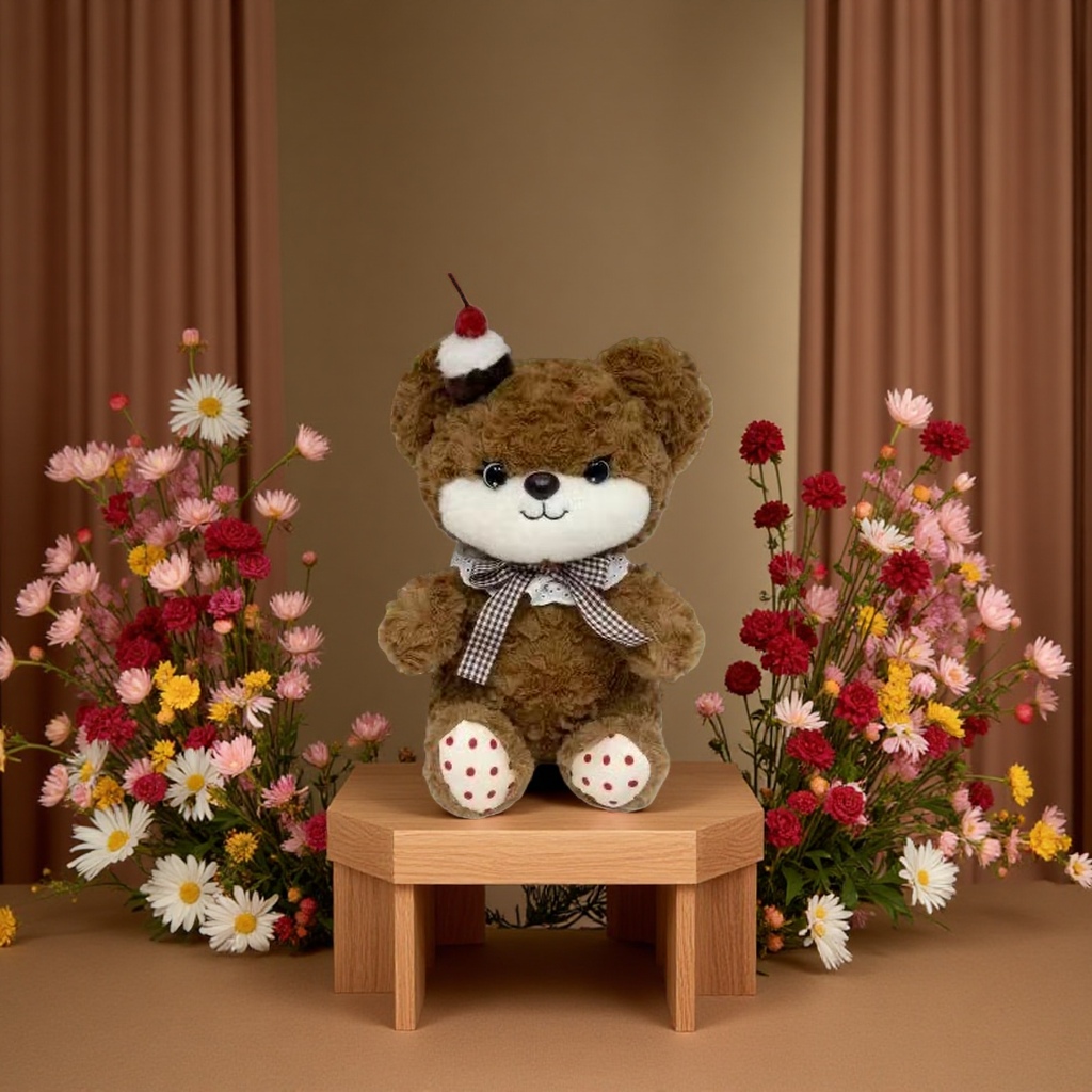 plush toy cute bear soft doll children 's gift plush Application Scenario