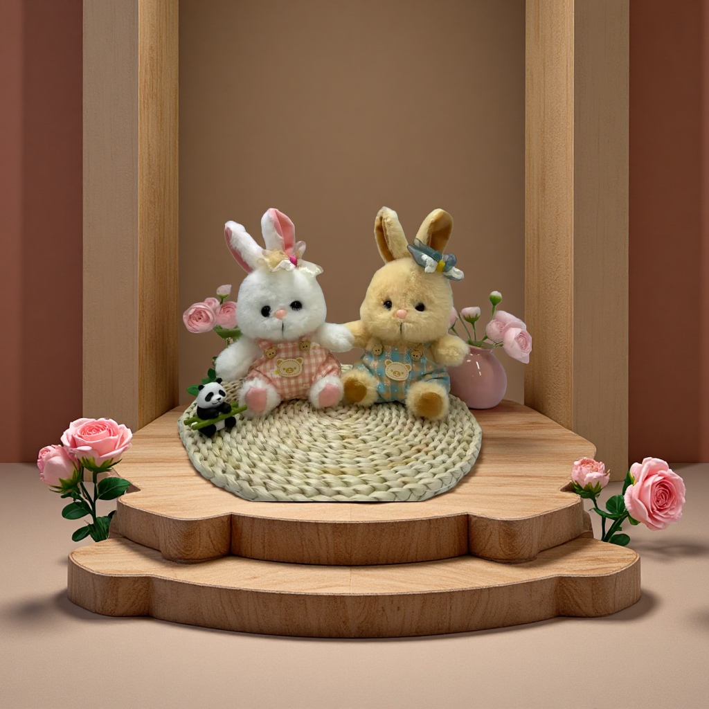 plush toy cute rabbit soft cute children 's doll plush 15cm