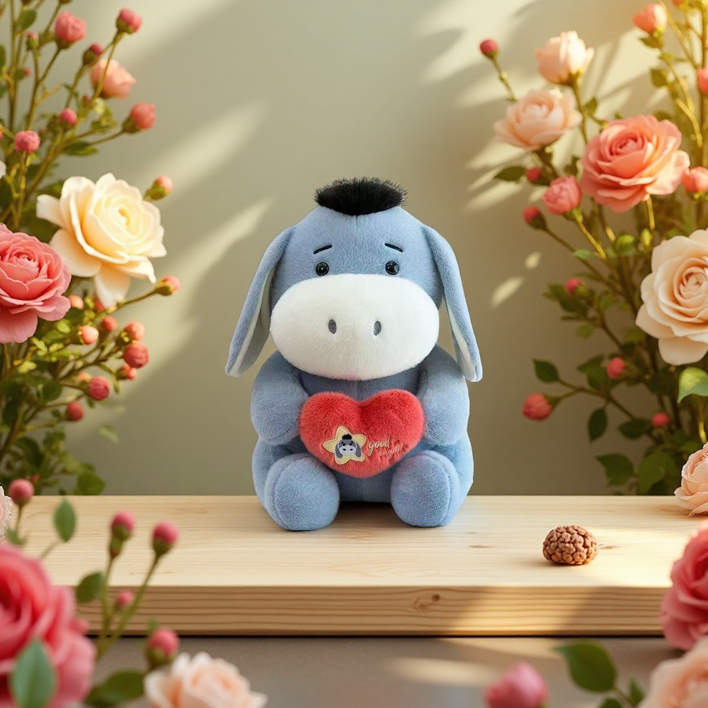 plush toy stuffed donkey cute soft children 's gift plush doll Application Scenario