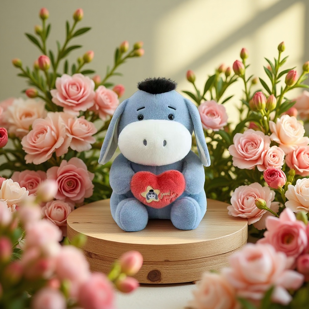 plush toy stuffed donkey cute soft children 's gift plush doll details Picture