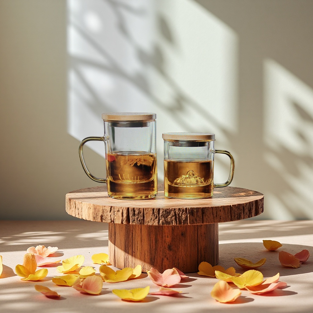 Haokai High-end Tea Set, Ceramic Cup, Insulated Cup, Water Cup Gift Box, 105638839 details Picture