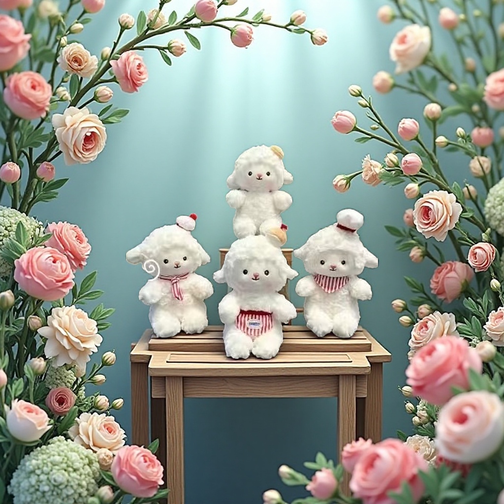 Lindo pequeño juguete de peluche suave y caliente muñeca de almohada regalo Specification image