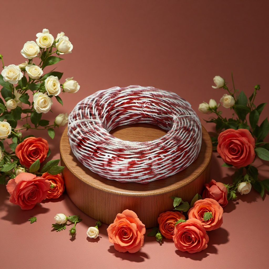 20-meter 1.5-square copper core power cord for household and industrial use, flame-retardant and wear-resistant details Picture