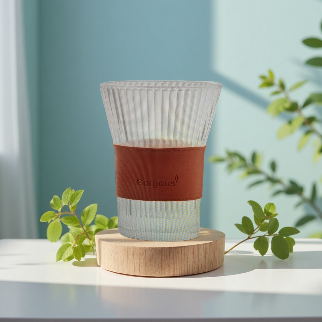 Green apple glass cup thermos, 180ml, portable and leak-proof design Application Scenario