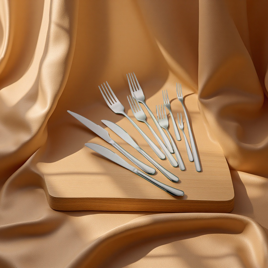 Portable tableware box, cake knife and fork set, steak knife and fork gift box