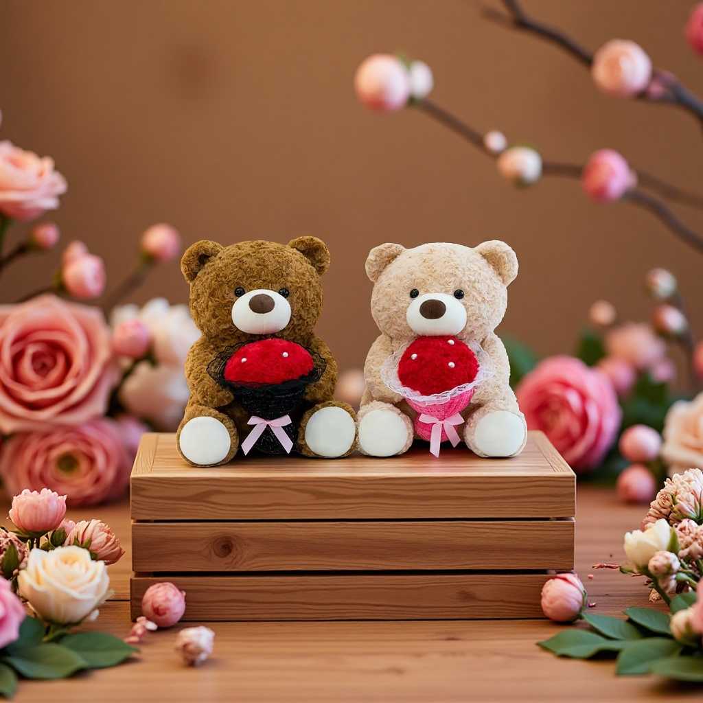 Cute and soft children 's gift: plush doll plush toy details Picture