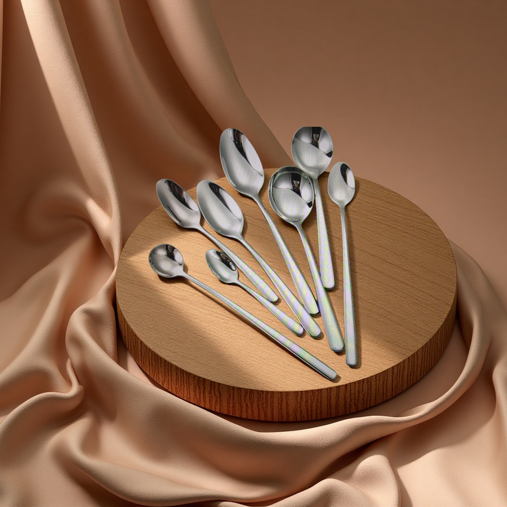 Metal medicine spoon, coffee bean measuring spoon, metal small spoon, household grinding spoon, coffee spoon measuring tools Specification image