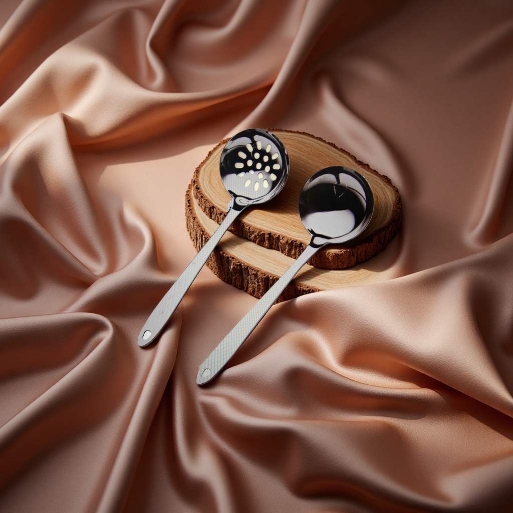 Wooden soup spoons, metal small spoons, rice spoons, plastic spatulas, daily necessities, tableware, spoons Application Scenario