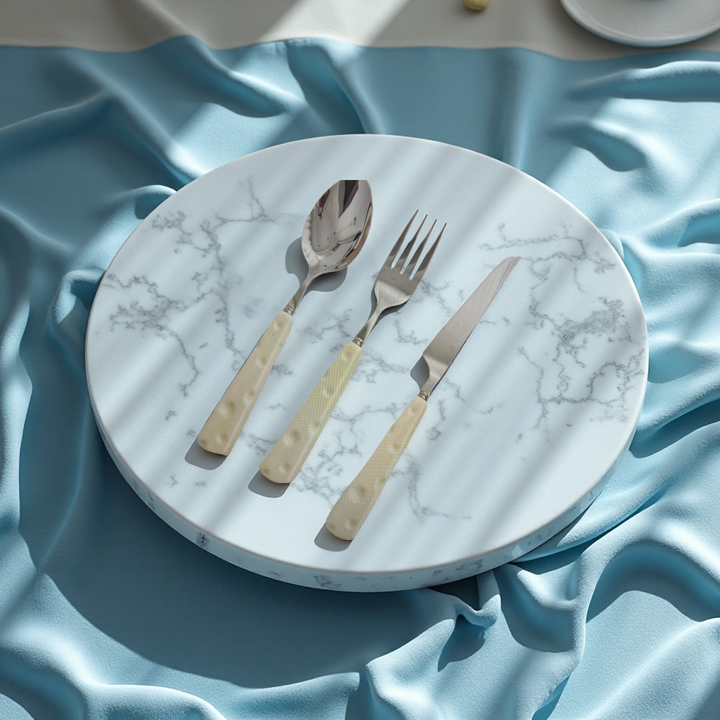 Portable tableware box, cake knife and fork set, steak knife and fork gift box set 111028507 Specification image