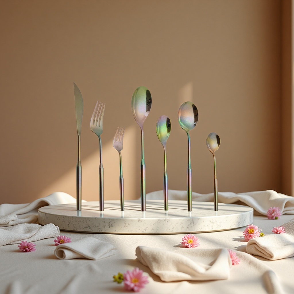 Portable tableware box, cake knife and fork set, steak knife and fork gift box set 111203623