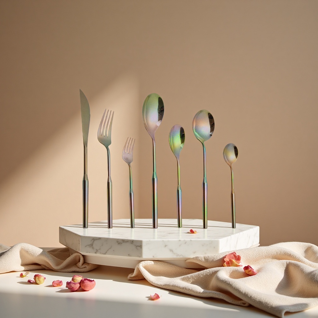 Portable tableware box, cake knife and fork set, steak knife and fork gift box set 111203623 details Picture