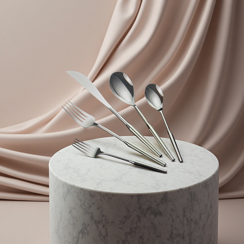 Portable tableware box, cake knife and fork set, steak knife and fork combination Application Scenario