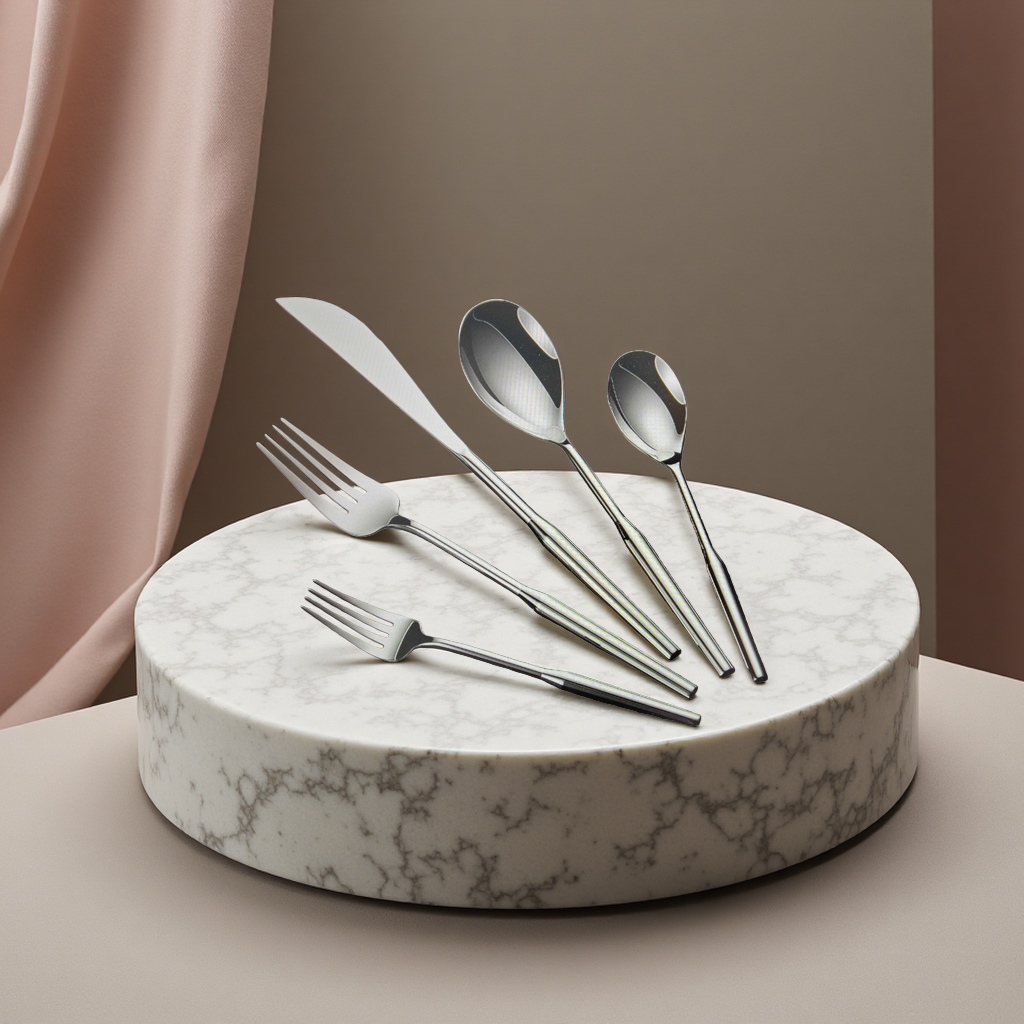 Portable tableware box, cake knife and fork set, steak knife and fork combination