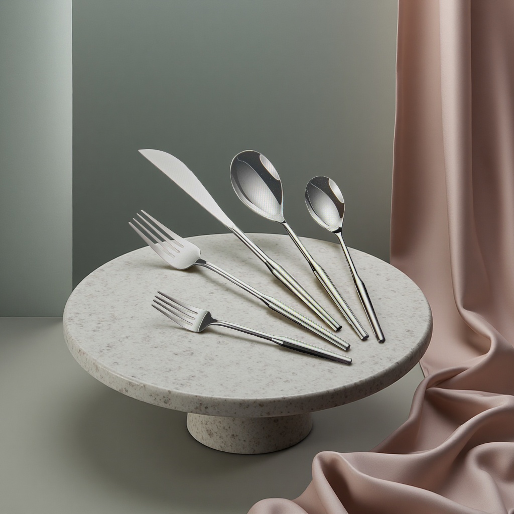 Portable tableware box, cake knife and fork set, steak knife and fork combination details Picture