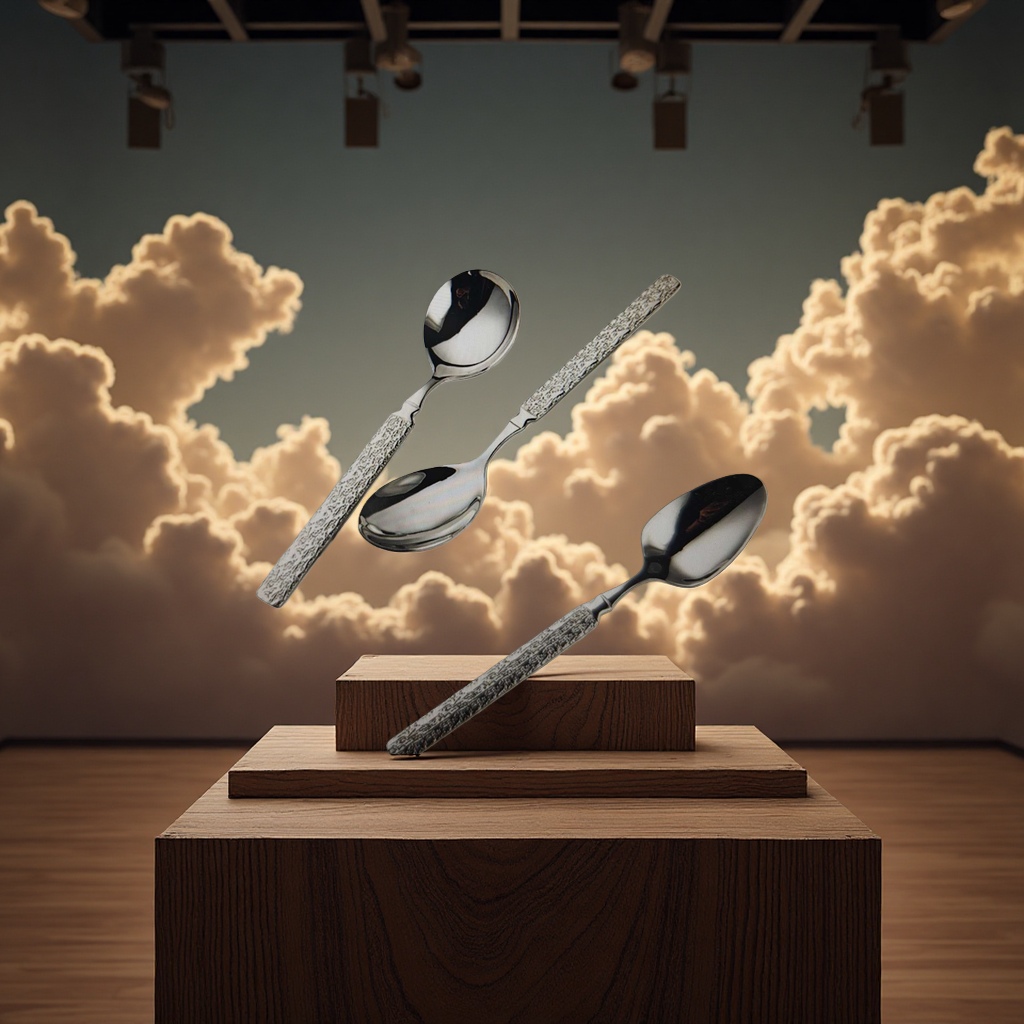 Metal coffee bean measuring spoon, metal medicine spoon, small spoon, household grinding spoon, precise measuring tool Specification image