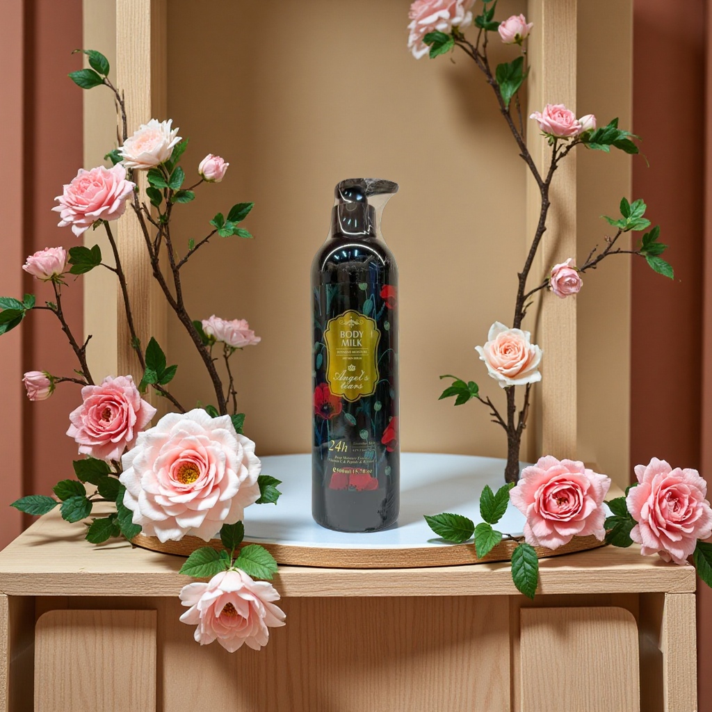 24h保湿润肤花香玫瑰身体乳身体护理body lotion