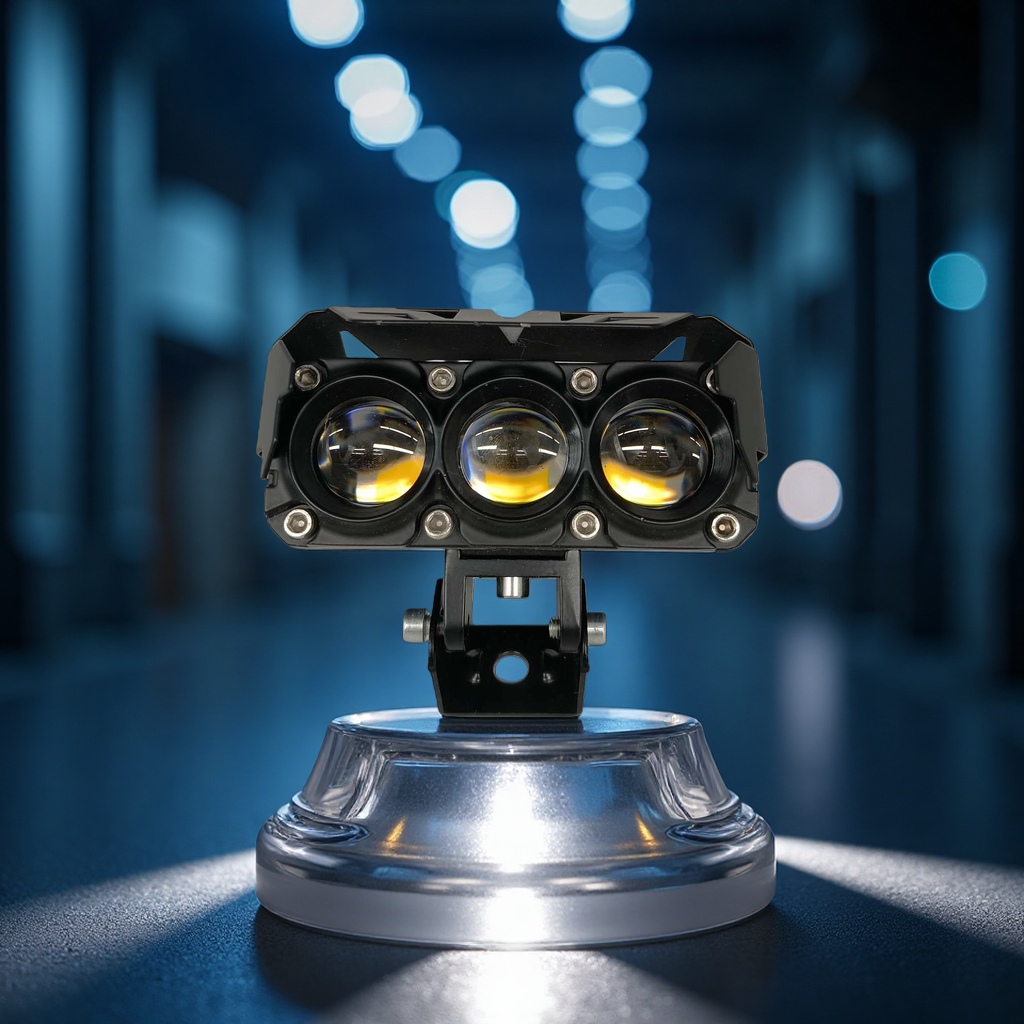 Motorcycle headlights, spotlights, electric bike headlights, 12V waterproof lighting fixtures, high-brightness high beams details Picture
